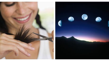 luna e crescita dei capelli